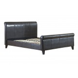 Modern PU Leather Bed King Size